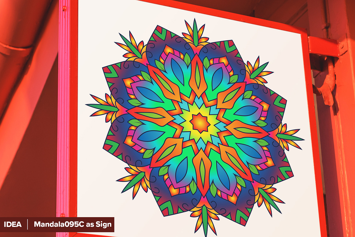 Mandala Vector Ornaments Bundle, a Decorative Illustration by pixaroma (Photo 26 of 43)