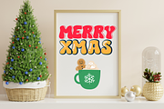 Father Christmas is a groovy font, a Handwritten Font by Brown Cupple (Thumbnail 3 of 13)