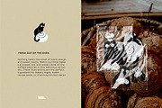 Bakery Cats Vector Illustrations, an Animal Illustration by helenreveur (Thumbnail 2 of 5)