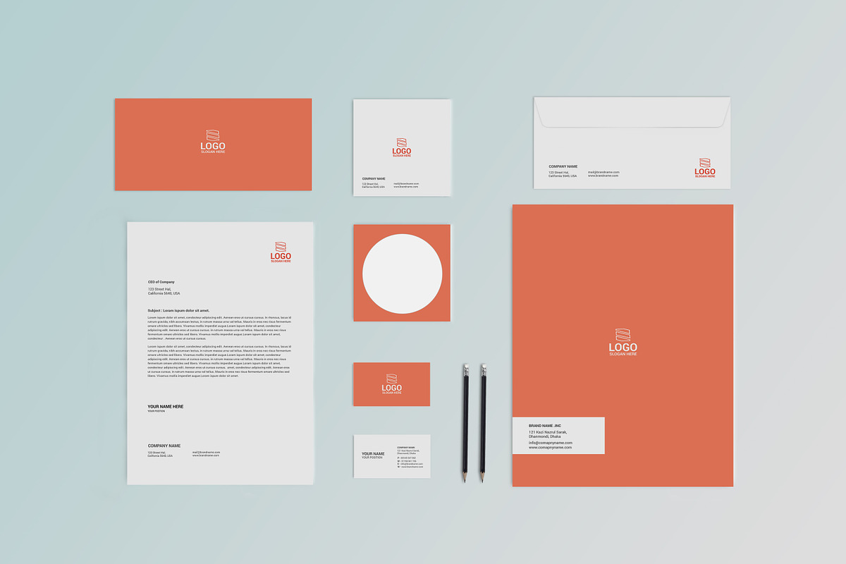 Stationary Mockup, a Pens & Pencil Mockup by alimran24 (Photo 2 of 11)