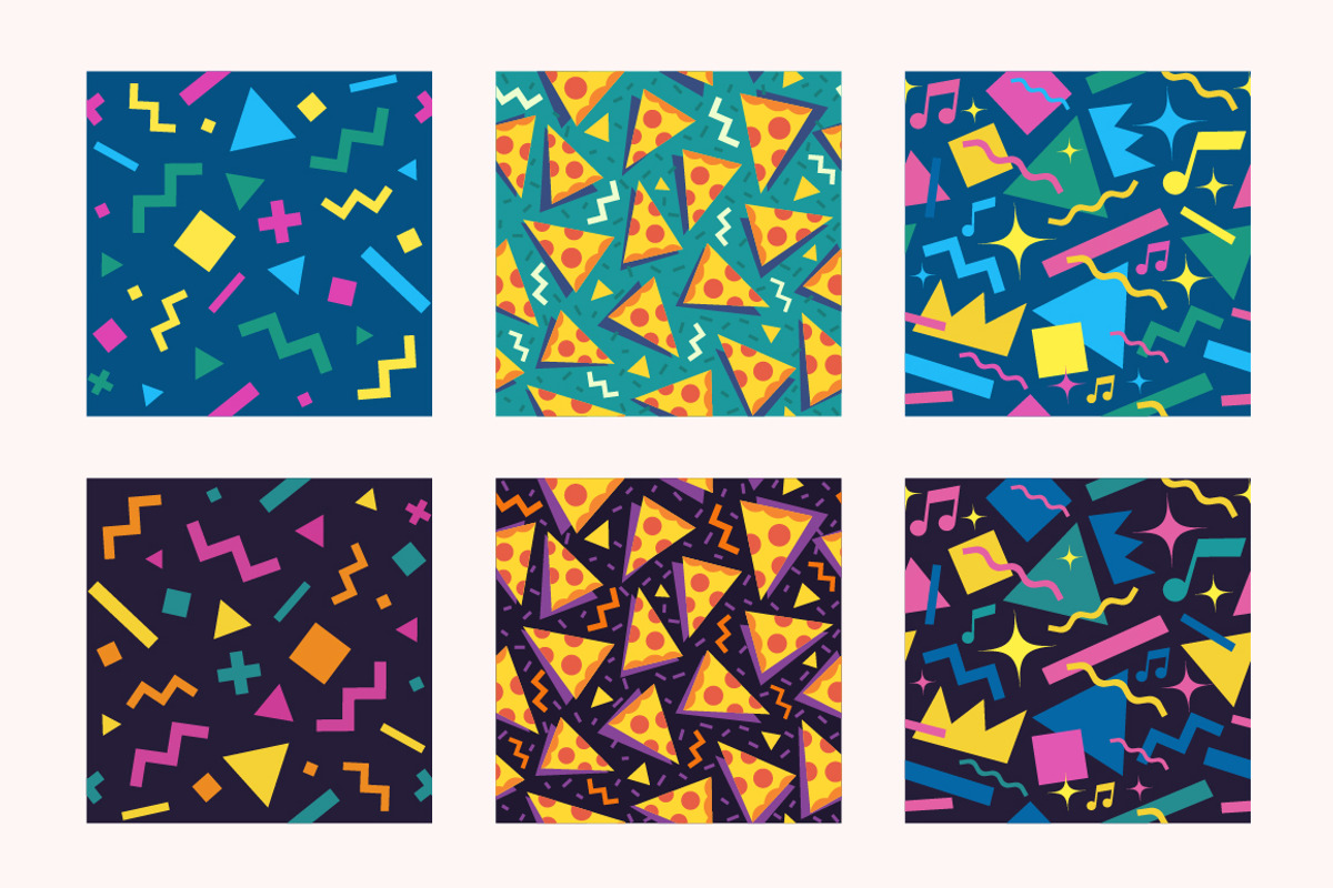 The 90's. Vector Graphic Set., a Graphic by Darumo Shop (Photo 5 of 7)