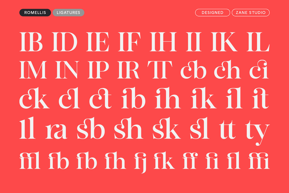 Romellis – Editorial Serif Typeface, a Serif Font by Zane Studio (Photo 11 of 15)