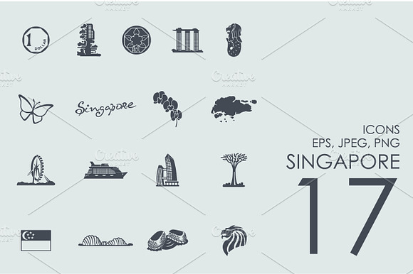 17 Singapore Icons
