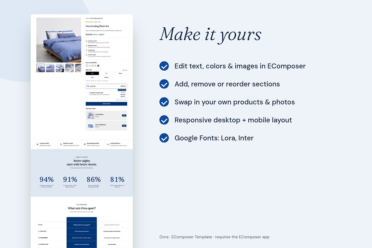 Ovra - Shopify EComposer Template, a Shopify Template by Boost Convert (Photo 4 of 11)