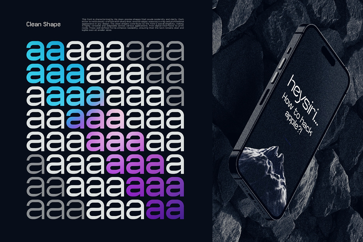 TEKNAF | Sans Serif Typeface, a Sans Serif Font by NazmulsDesign (Photo 5 of 11)