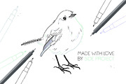 Infinito Technical Pen Brushes, a Brush Add-On by Side Project (Thumbnail 5 of 7)