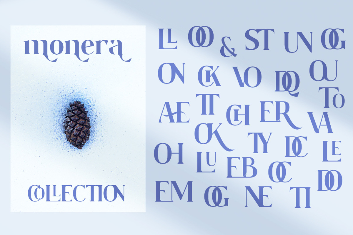 Monera, a Serif Font by Skypia (Photo 4 of 11)