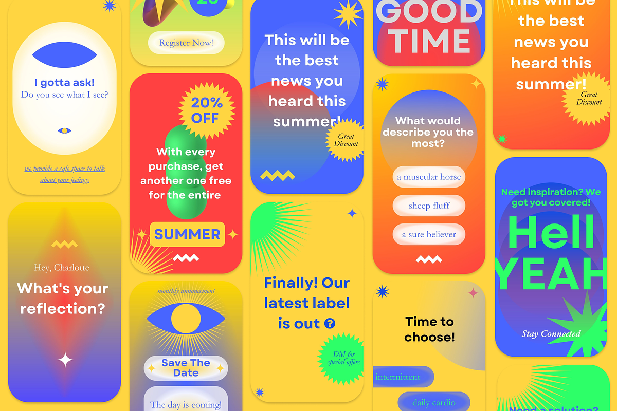 40 Creative Canva Story Layouts, a Social Media Template by Designs by Tan (Photo 3 of 7)