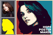 Hope Poster Maker PS action, an Action Add-On by PSD Action (Thumbnail 5 of 15)