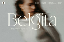 CS Belgita – Elegant Serif Font