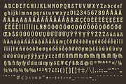 Jack’s Maggot, a Font by Simon Walker (Thumbnail 5 of 5)