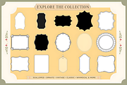 Poster Frame Stamps for Procreate, a Brush Add-On by HopeArtIllustration (Thumbnail 9 of 13)
