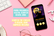 Halloween Pregnancy Reveal Card, an Email Template by SunshineStudioBoutique (Thumbnail 3 of 8)
