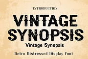 Vintage Synopsis, a Slab Serif Font by Wow Magic (Thumbnail 1 of 3)