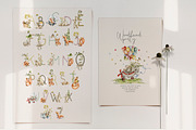 Spring woodland Baby animals clipart, an Animal Illustration by 60secondsArt (Thumbnail 12 of 14)