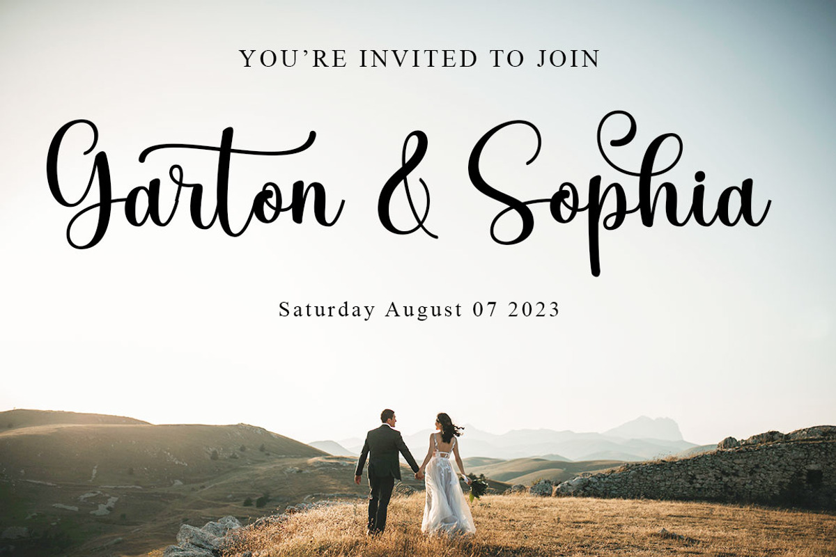 Meghan Script, a Script Font by Rotterlab Studio (Photo 3 of 8)