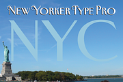 New Yorker Type - Classic and Pro, a Font by Wiescher Design (Thumbnail 5 of 7)