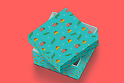 Christmas Doodle Wrapping design, a Pattern Graphic by Margarita I (Thumbnail 2 of 3)