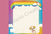 Memo paper template, a Templates & Theme by Milano Creative (Thumbnail 2 of 5)
