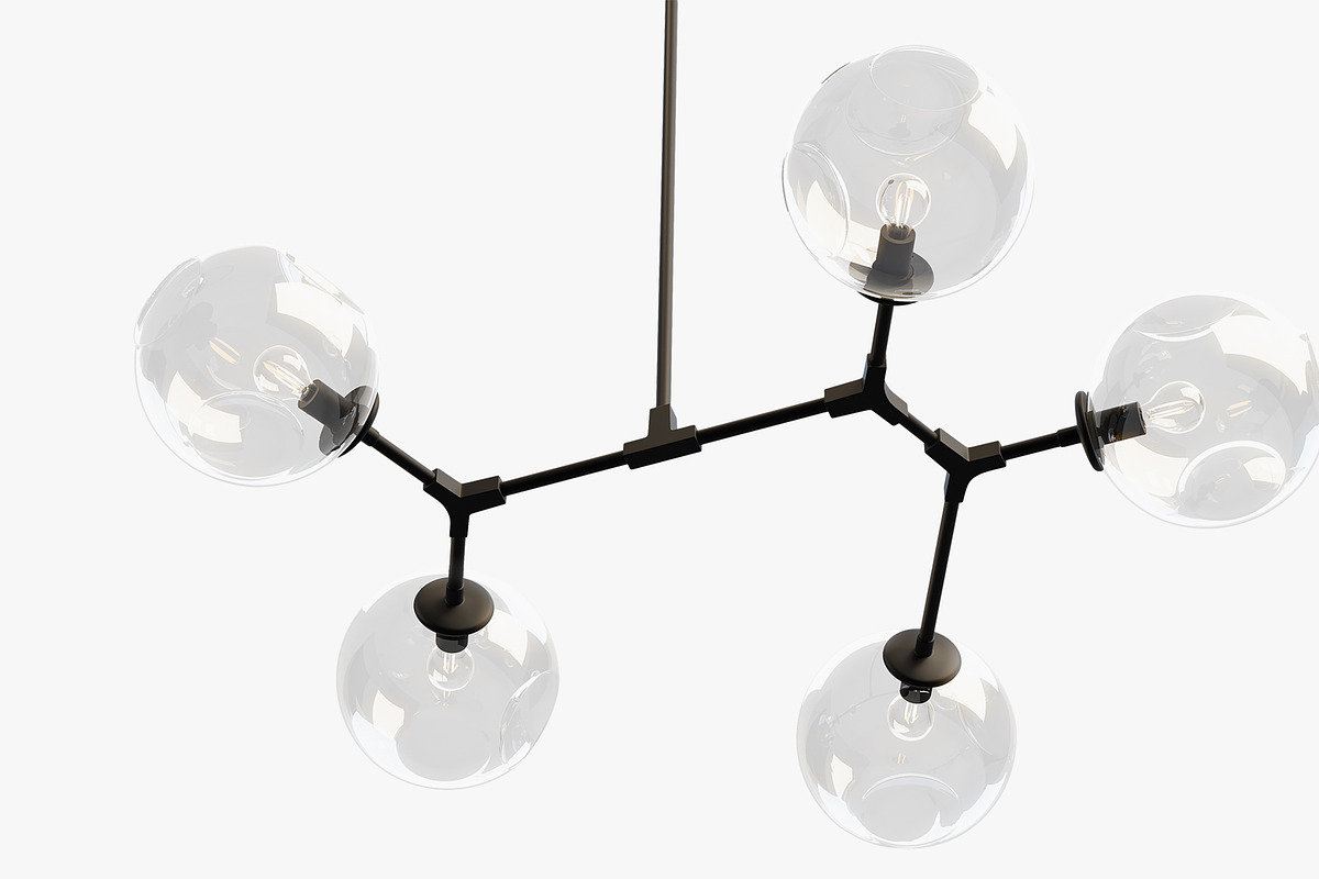 Joybird Atlas Chandelier, a Light 3D Model by 3dmitruk (Photo 6 of 10)