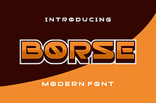 Borse - Modern Display Typeface