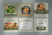 Social Media Post Layout Kit, a Social Media Template by broluthfi (Thumbnail 1 of 5)
