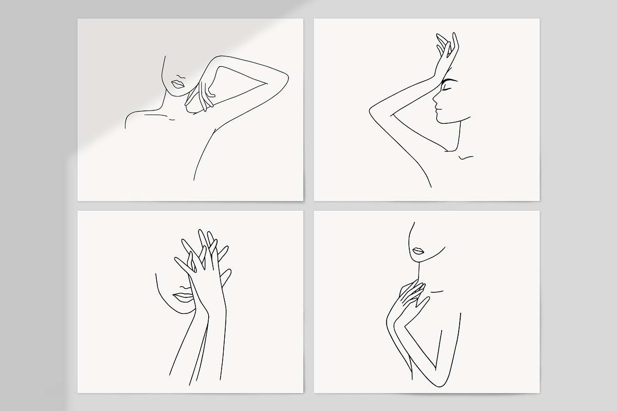 Charmer. Line Art Female Body, a Person Illustration by AnMark (Photo 4 of 11)
