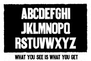 Alpha Hand Font, a Font by Franklin Design (Thumbnail 3 of 3)