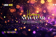 Happy New Year Template Bundle, a Social Media Template by gstudiovect21 (Thumbnail 9 of 16)