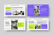 Lime Purple Corporate Profile Deck, a Presentation Template by FIBRINOSÄ (Thumbnail 4 of 6)