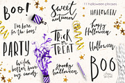 Cute Halloween clipart, an Animal Illustration by Lesya Skripak (Thumbnail 5 of 8)