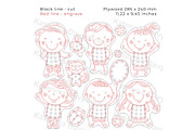 Laser cut SVG files for kids, an Object Graphic by Bubert Art (Thumbnail 3 of 7)