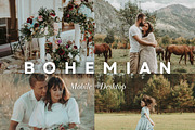 50+ Boho Lightroom Preset Bundle, a Preset Add-On by TheWayfarerShoppe (Thumbnail 1 of 9)