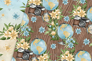 Wanderlust Digital Papers, a Pattern Graphic by Phantasia Design (Thumbnail 7 of 7)