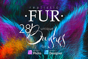 Realistic FUR Brushes for Affinity, a Brush Add-On by Eldar Zakirov's (Thumbnail 1 of 5)