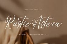 Rustic Astera Modern Handwritten