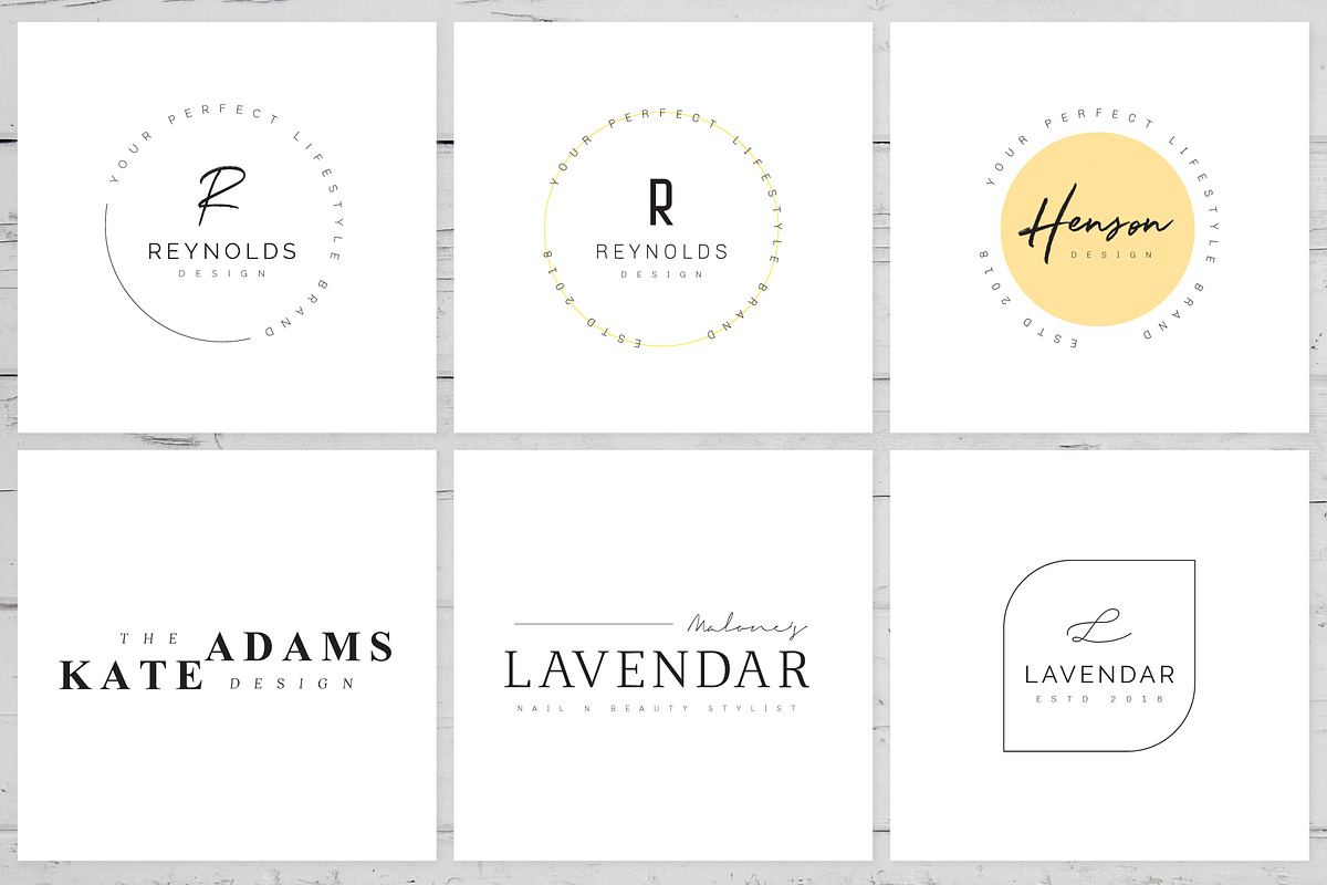 200 Minimal Premade Logo Bundle, a Branding & Logo Template by XpertgraphicD (Photo 17 of 60)
