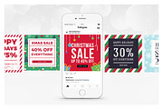 Christmas Social Media Bundle, a Social Media Template by MinimalStudioCo (Thumbnail 7 of 19)
