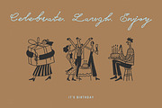It’s Birthday: Festive Characters, a Person Illustration by Veyla (Thumbnail 9 of 12)