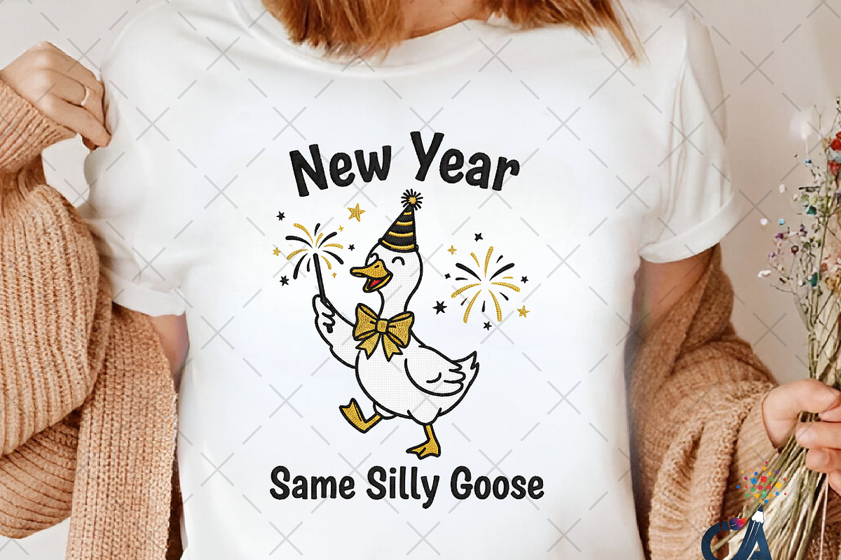 Yarn Crochet New Years Silly Goose, an Illustration by Creative Art (Photo 3 of 5)