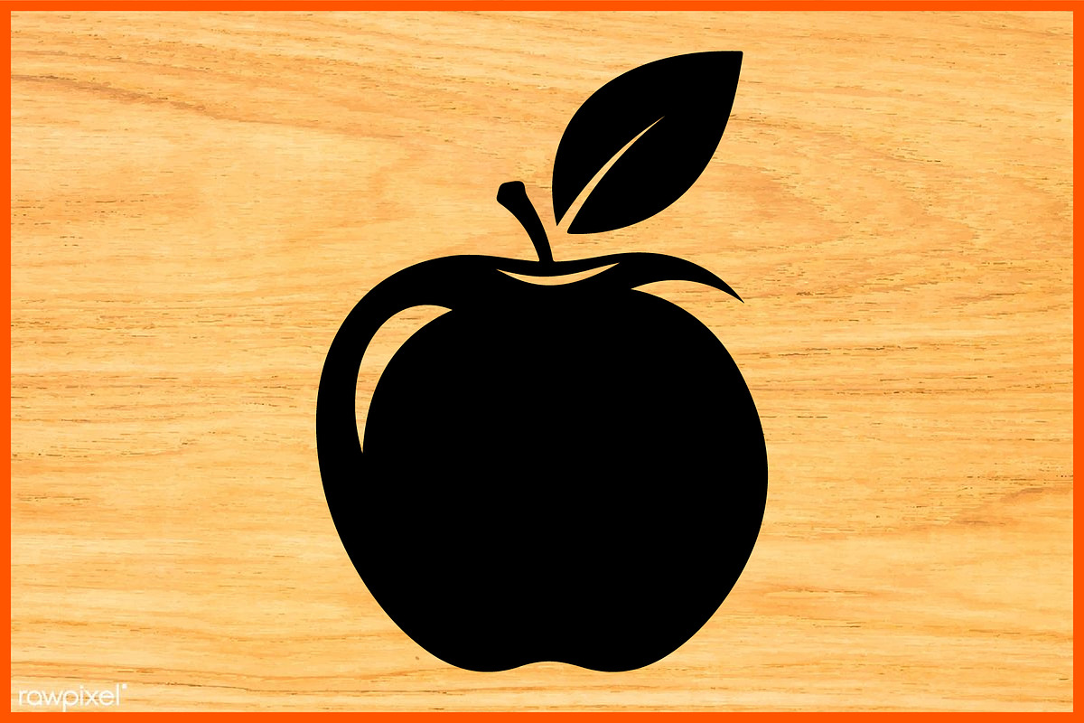 Apple Silhouette Puzzle Clipart Set, an Illustration by jahid234 (Photo 2 of 4)