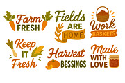 Harvest set, a Seasonal Illustration by ananastya (Thumbnail 6 of 6)