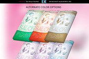Natural Beauty Salon Business Cards, a Business Card Template by Epickita (Thumbnail 3 of 3)
