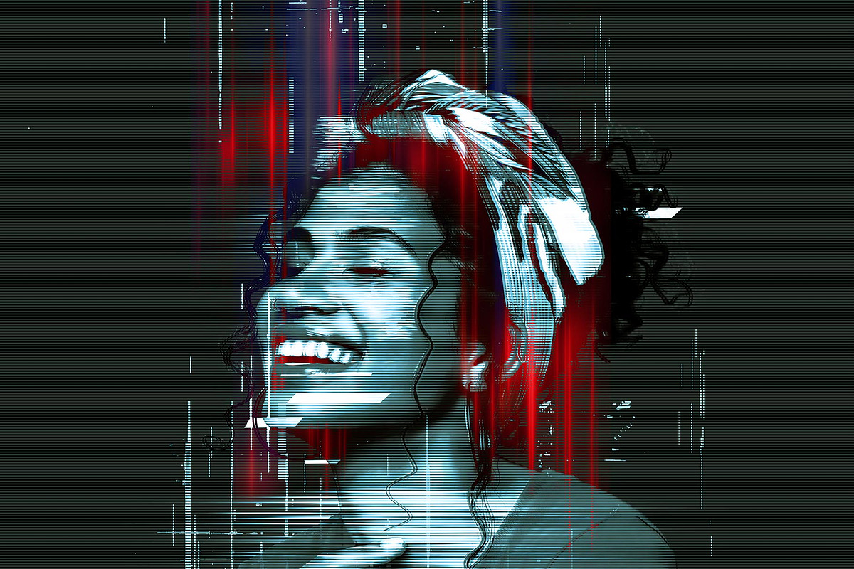 Vibrant Glitch Photo Effect Bundle, an Action Add-On by Photoshop Action (Photo 44 of 46)