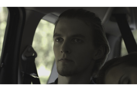 Young couple sleeps during car trip, a Person Photo by Media Whale Stock