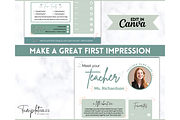 Meet the Teacher Template - Canva, a Templates & Theme by Templatables (Thumbnail 7 of 9)