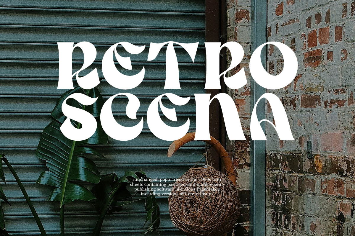Stone WorldWide Modern Retro, a Serif Font by Muntab_Art (Photo 7 of 10)