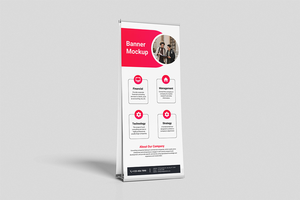 High Quality Banner Mockup, an Advertising Mockup by swsi-studio (Photo 3 of 5)