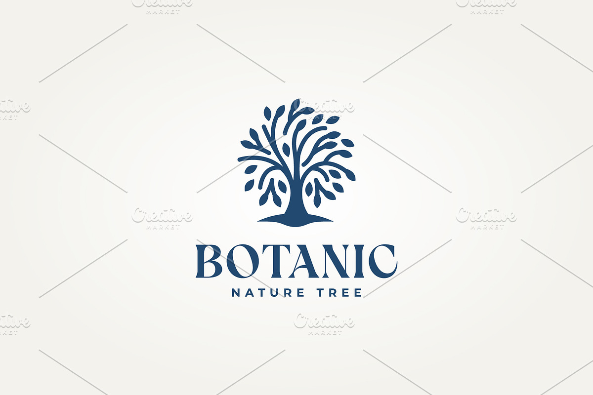 botanical tree nature plant logo, a Branding & Logo Template by Blazybone