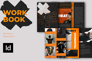 Work Book - Magazine Template